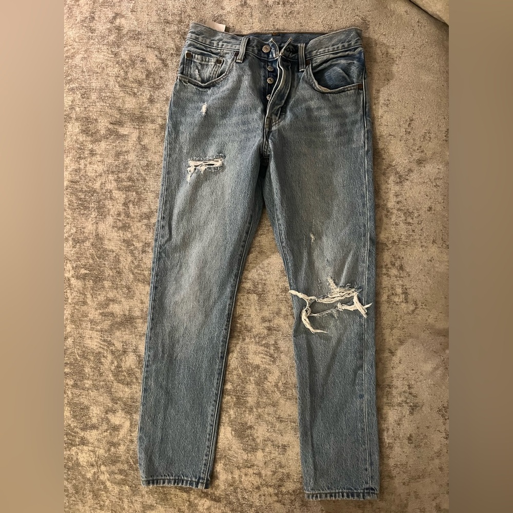 Levi’s 501 Skinny Distressed